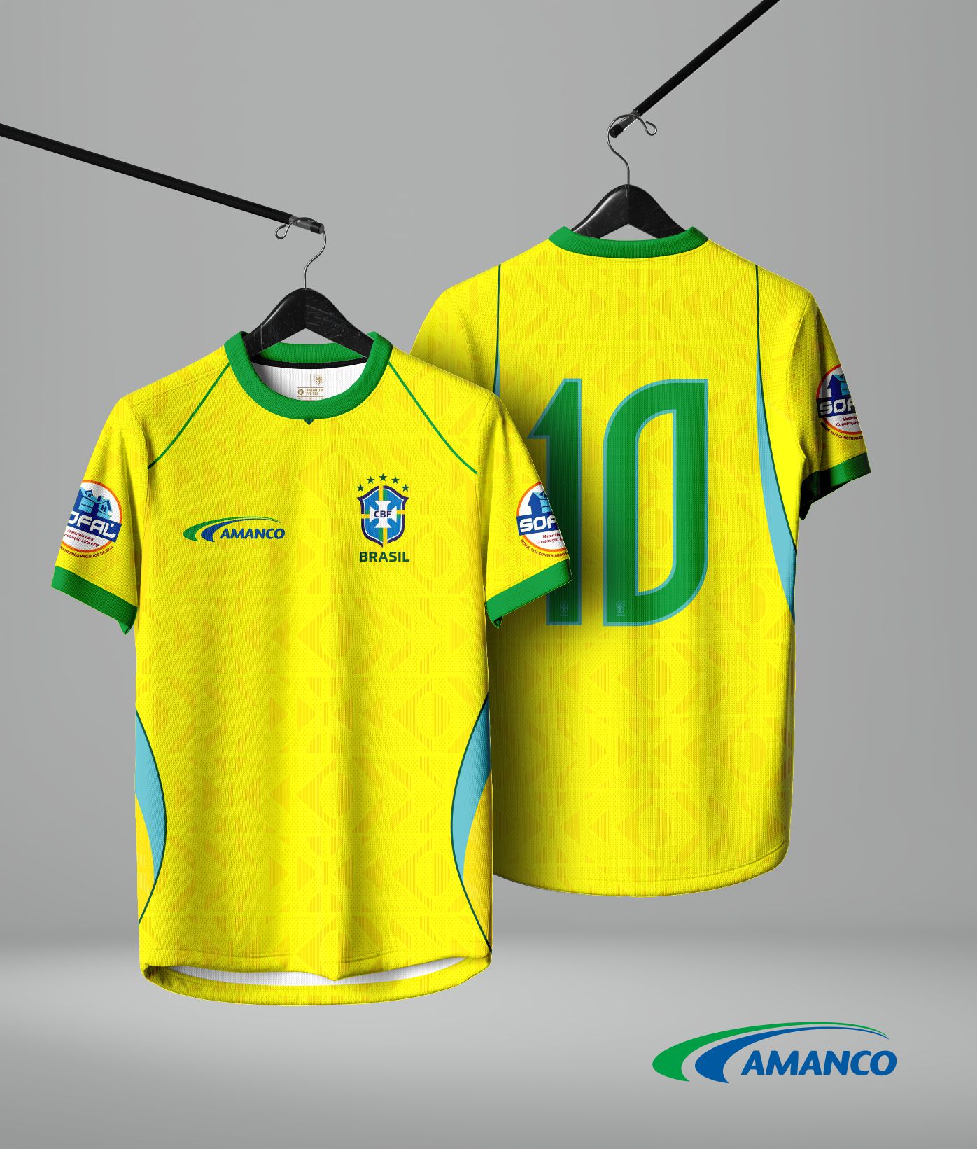 158 - Mockup CDR Camisa Gola Redonda Jersey